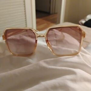 Stylish Gold Sunglasses